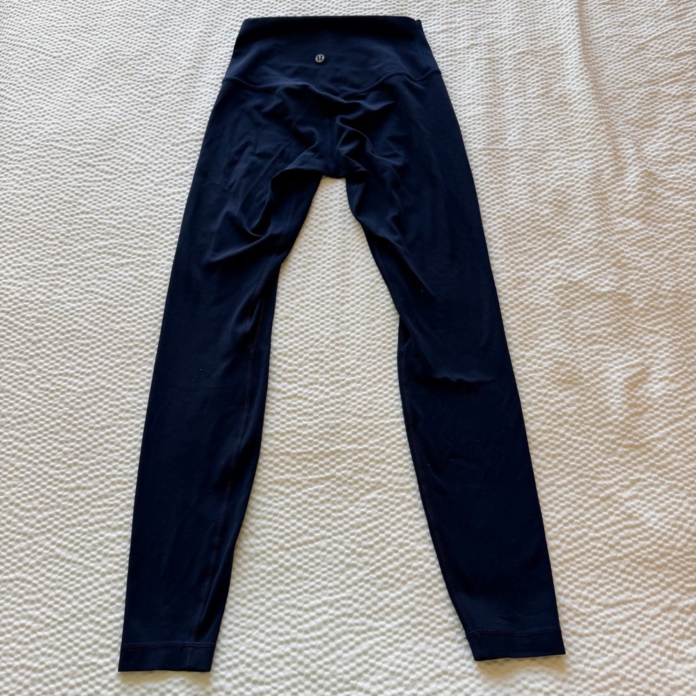Lululemon Womens 4 Align High-Rise Pant 25 Navy Blue Yoga Leggings